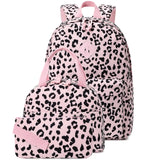 3PCS Waterproof Backpack for School,Oxford Cloth Bookbag Set with Lunch Box & Pencil Case,School Bag for Elementary Middle High School,Back to School Gift,Birthday'S Gift