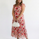 Lila | Elegant Floral Midi