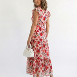 Lila | Elegant Floral Midi