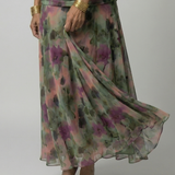 Calen | Off Shoulder Flow Midi Dress
