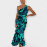 Sienna - Elegantne Maxi Haljine s Izrezom