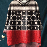 Freja | Ženski casual s geometrijskim uzorkom