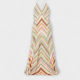 Remi - Maxi haljina s šarenim herringbone uzorkom od Missoni
