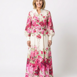 Kennedy | Floral Belted Maxi