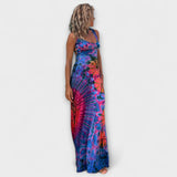 Ronja - La Bamba Tie-Dye Print Maxi Haljina