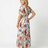 Savannah | Floral Pleated Midi