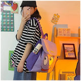 Explorer Backpack – Large Capacity Cartoon Messenger Bag for Students & Kids, School Bag