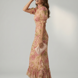 Vianne | Gentle High Neck Maxi Dress