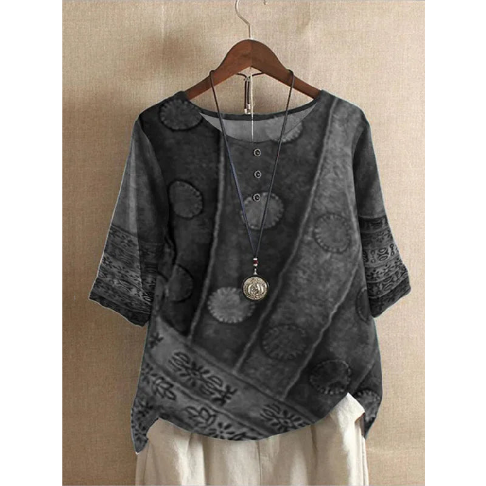 Valerie - Šareni boho-top