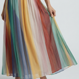 Serene | Light Stripe Maxi Dress