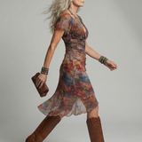 Aeris | Quiet Halter Midi Dress