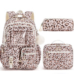 Fimibuke Waterproof Backpack Set – Includes School Bag, Lunch Box & Pencil Case, Lightweight, School Backpack Book Bag for Back-To-School Students,Back to School,Back to School Shopping,Travel Essentials
