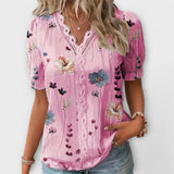 Emily - Modna bluza s V-izrezom