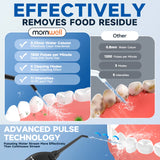 Portable Cordless Water Flosser F18 with 3 Cleaning Modes, Waterproof Design, Rechargeable Battery, and 4 Nozzles for Gum Care