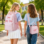 SIMILOVE 3PCS Backpack for School- Corduroy Girls Backpack with Lunch Bag & Pencil Case, School Bag for Elementary Middle High School,Back to School Gift,Birthday'S Gift, Backpacks for School, Bookbag