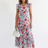 Lila | Elegant Floral Midi