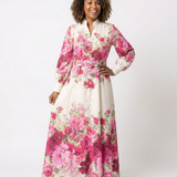 Kennedy | Floral Belted Maxi