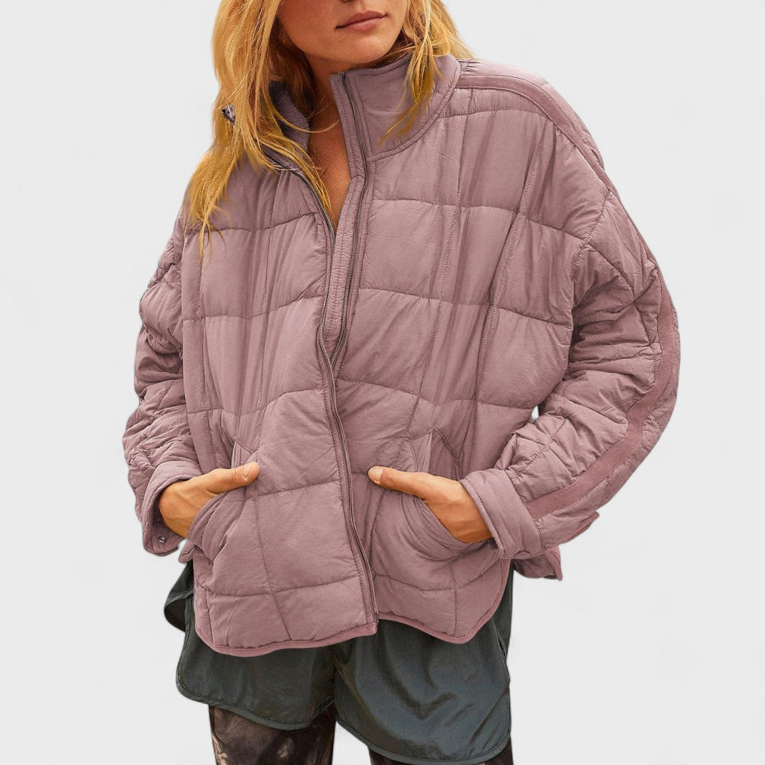 Aurora – Lagana kompaktna zip puffer jakna