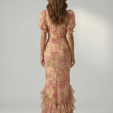 Vianne | Gentle High Neck Maxi Dress