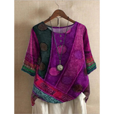 Valerie - Šareni boho-top