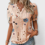 Emily - Modna bluza s V-izrezom