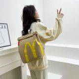 Mcdnald’S Sm Draw String Lunch/School Bag