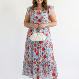 Lila | Elegant Floral Midi