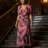 Calen | Off Shoulder Flow Midi Dress