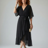 Elric | Light Drape Midi Dress