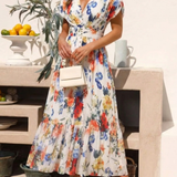 Savannah | Floral Pleated Midi