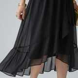 Elric | Light Drape Midi Dress