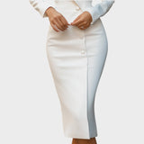 Manja - Elegantan prilegajući blazer haljina
