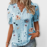 Emily - Modna bluza s V-izrezom