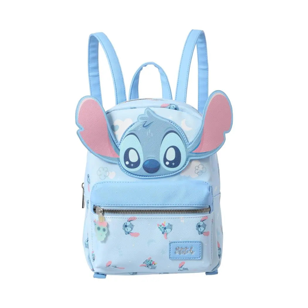 [Back to School]Miniso X Disney Stitch 3D Backpack | Lightweight School Backpack Bookbag for Kids, Travel & Everyday Use，Back to School, Kindergarten Backpack, Daily Backpack, School Style Backpack