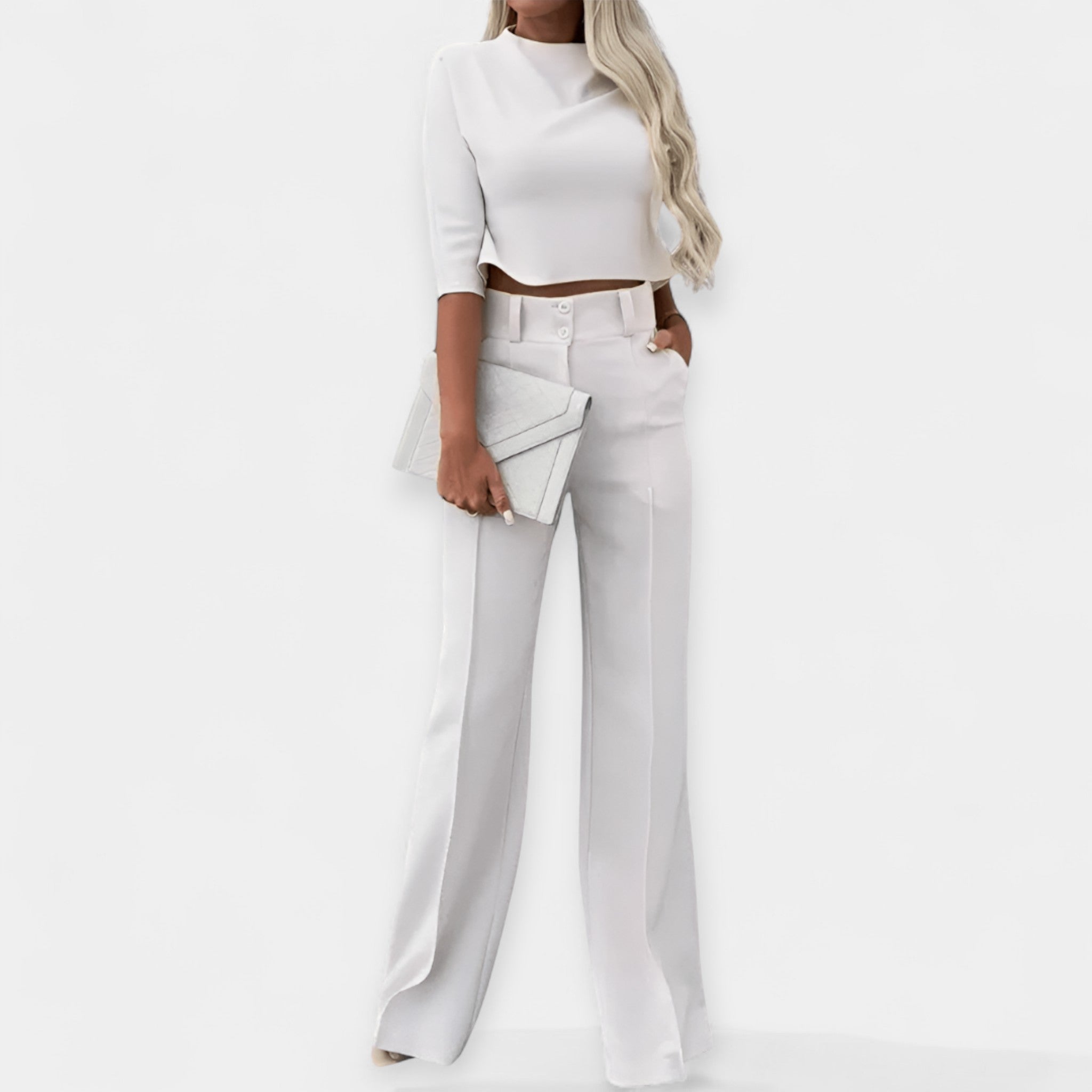 Set Crop Top i Hlače