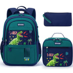 Fimibuke Waterproof Backpack Set – Includes School Bag, Lunch Box & Pencil Case, Lightweight, School Backpack Book Bag for Back-To-School Students,Back to School,Back to School Shopping,Travel Essentials