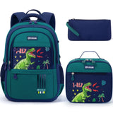 Fimibuke Waterproof Backpack Set – Includes School Bag, Lunch Box & Pencil Case, Lightweight, School Backpack Book Bag for Back-To-School Students,Back to School,Back to School Shopping,Travel Essentials