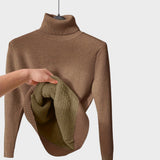 Kaja - Mekani Pulover s Turtleneck Ovratnikom