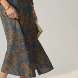 Lune | Natural Wrap Midi Dress