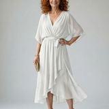 Elric | Light Drape Midi Dress