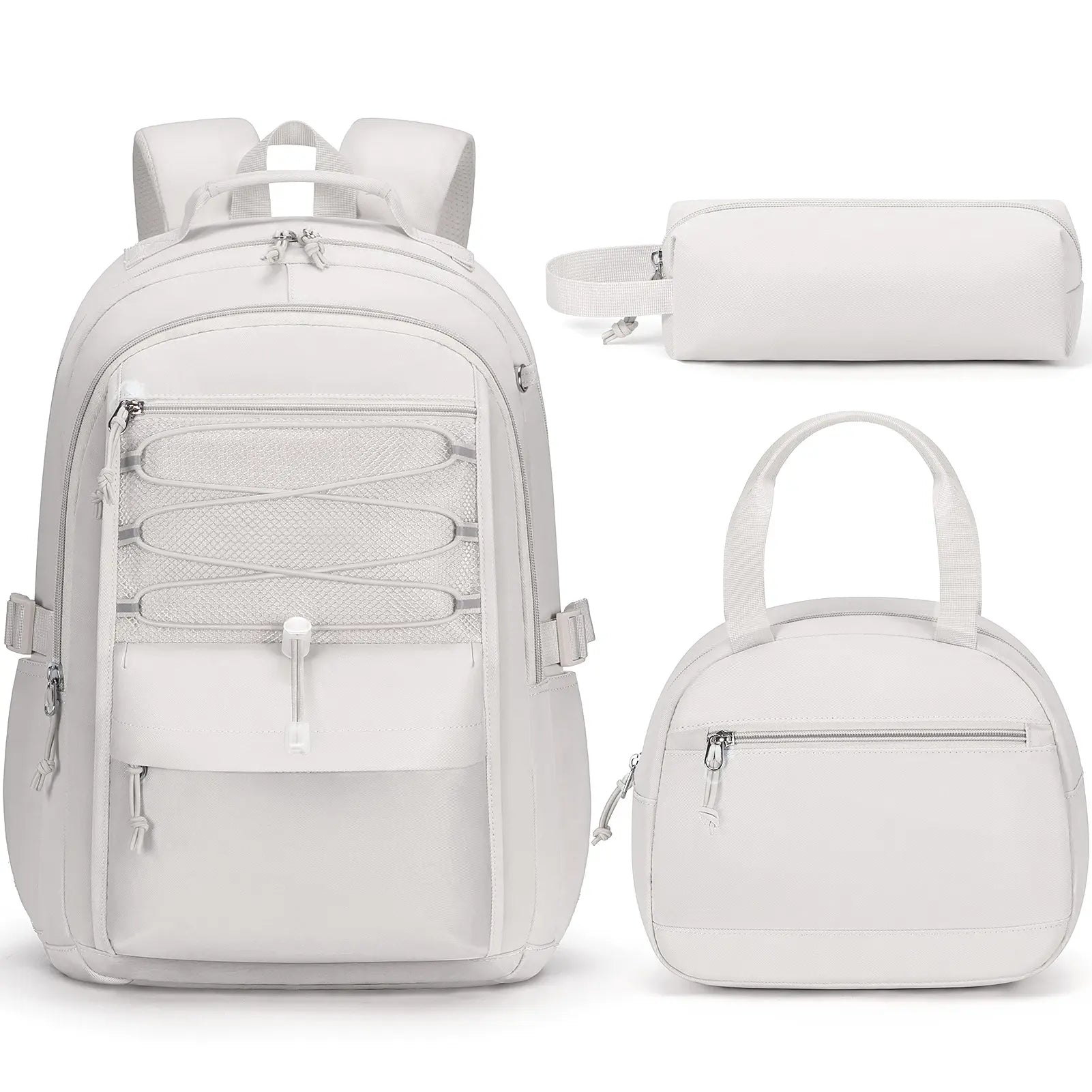 Fimibuke 3PCS Backpack for School,Waterproof Bookbag Set with Lunch Box & Pencil Case,School Bag for Elementary Middle School,Back to School Gift,Birthday'S Gift,Back to School Shopping,Travel Essentials