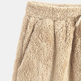 Basic Teddy Hoodie & Teddy Drawstring Shorts
