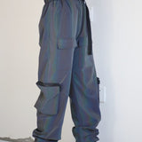 Functional  Laser Colorful Reflective Pants