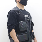 Functional Multi-Pocket Colorful Reflective Vest