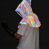 Halloween Colorful Reflective Wizard Cape