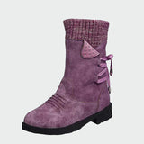 Stylish suede shoes