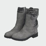 Stylish suede shoes