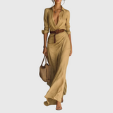 Thames – Elegantne zavinuta maxi haljina