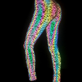 Reflective Rave Clothing Colorful Tank Leggings (Sold Separately)
