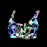 Reflective Rave Clothing Colorful Tank Leggings (Sold Separately)